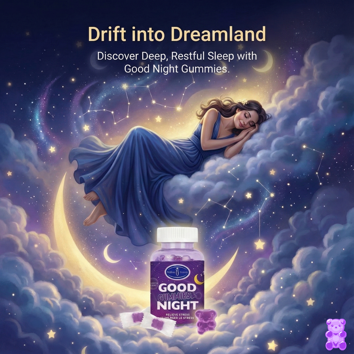 Aichu Good Night Gummies (30 Gummies)